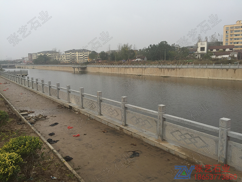 花崗巖河道石欄桿